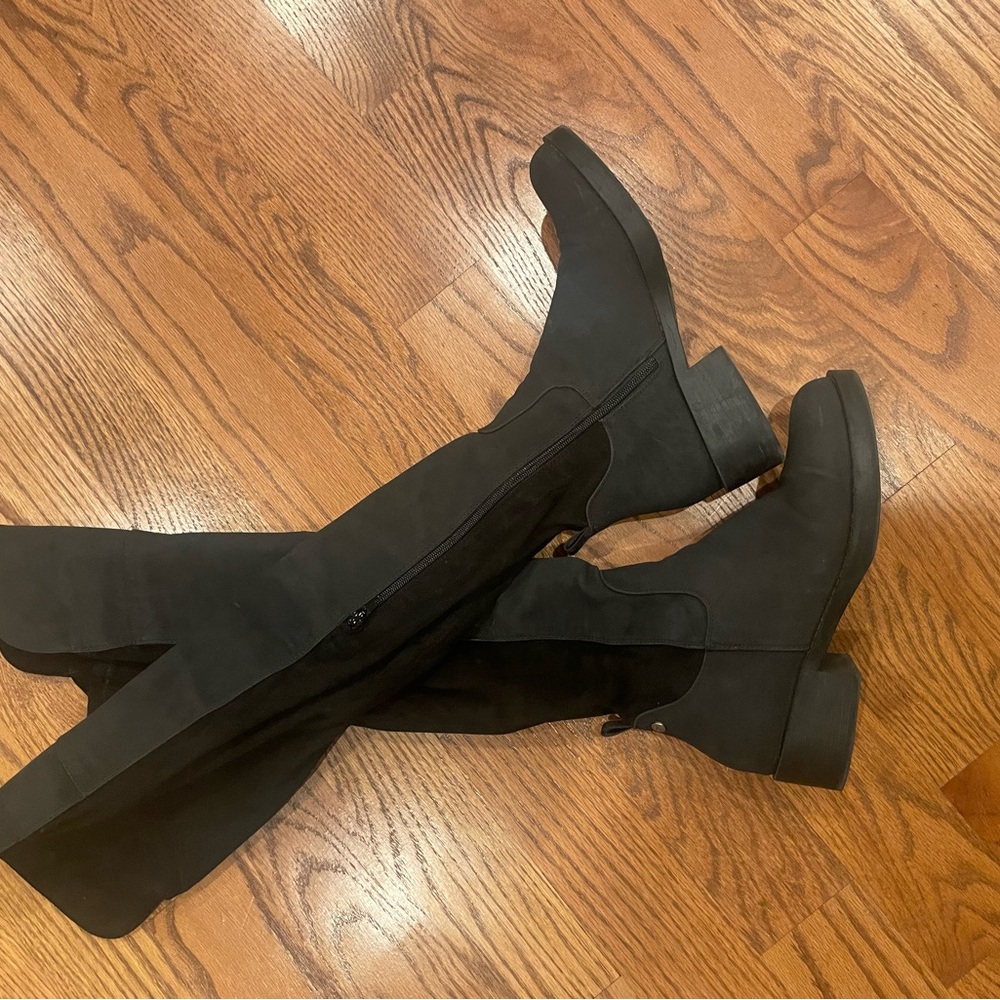 Rocket dog Women's Black Knee-High Boots - size 9.5